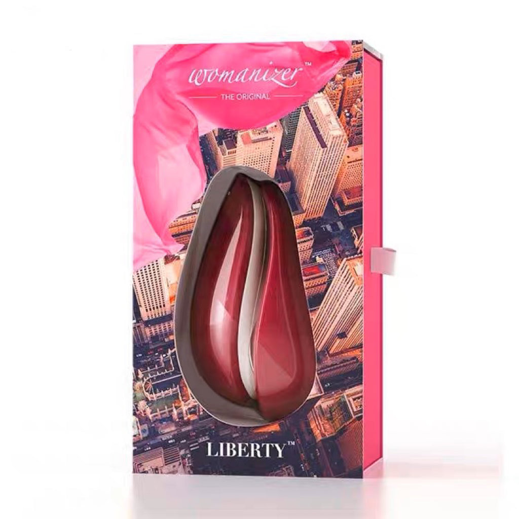 Womanizer Liberty Clitoral Sucking Vibrator Clit Sucking Toy for Women Purple Color 1pc womanizer豹美人成人玩具