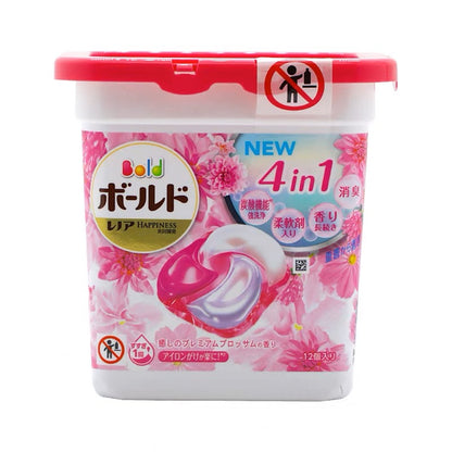 Japan P&G Bold 4D Laundry Detergent Gelball Premium Fresh Clean 11 Pieces
