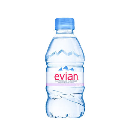 Evian Natural Mineral Water 330ml bottle