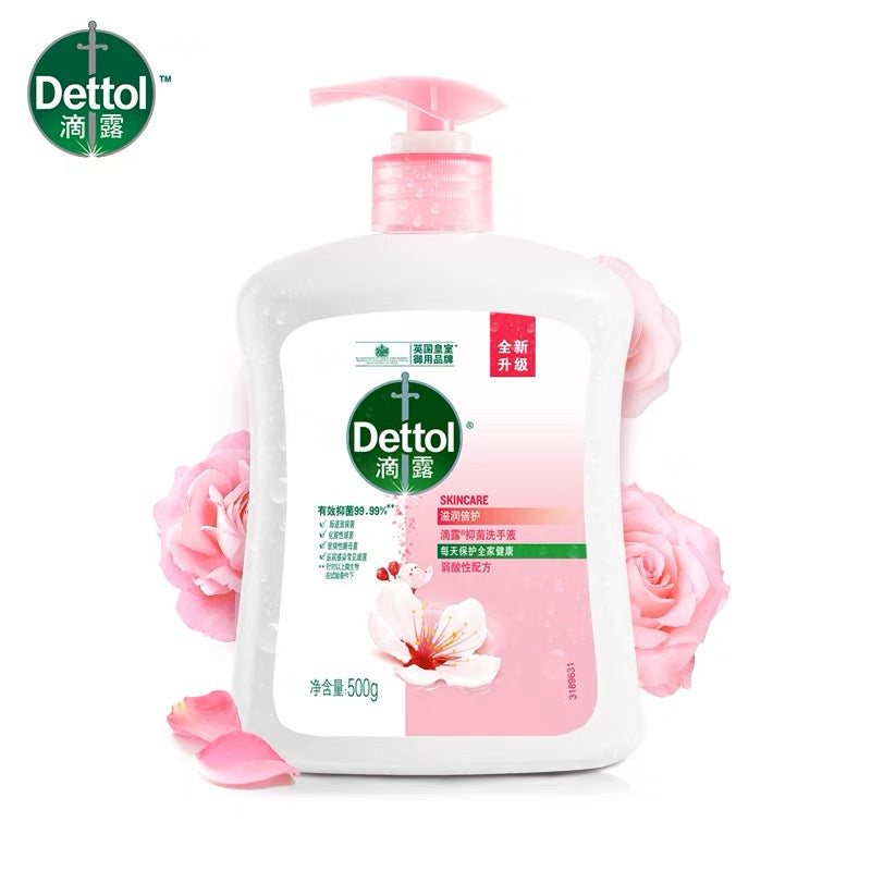 Dettol PH Balanced Hand Sanitizer Original Skin Care Anti-Bacteria 500g