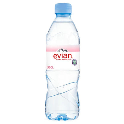 Evian Natural Mineral Water 330ml bottle