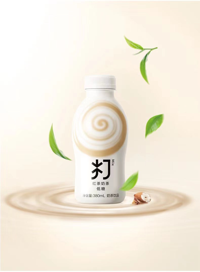 Nongfu Spring Water Jasmine Low Sugar Milk Tea 380ml 农夫山泉 打奶茶