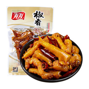 [China Specialty] YouYou Chicken Feet w/Pickled Peppers 86g