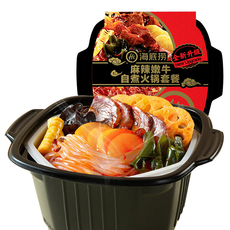 China Hai Di Lao Instant Hotpot Hot Spicy Broth with Beef