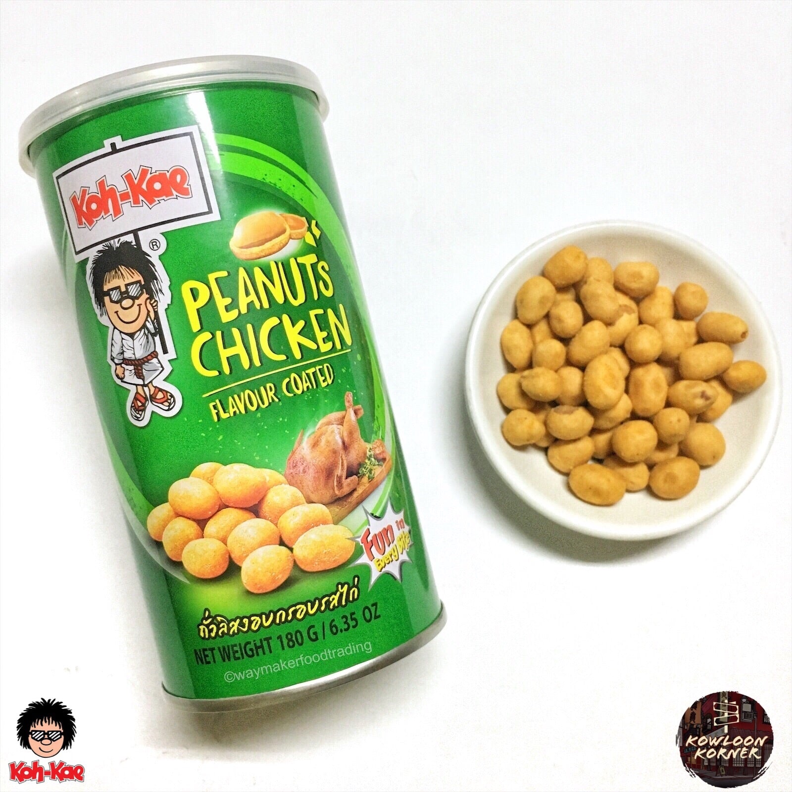 [Thailand BEST Seller] Koh Kae Peanut Snack 230g泰国进口大哥花生豆