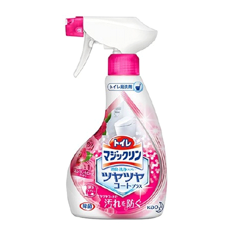 Japan KAO Magiclean Daily Care Toilet Foam Spray Rose 380ml