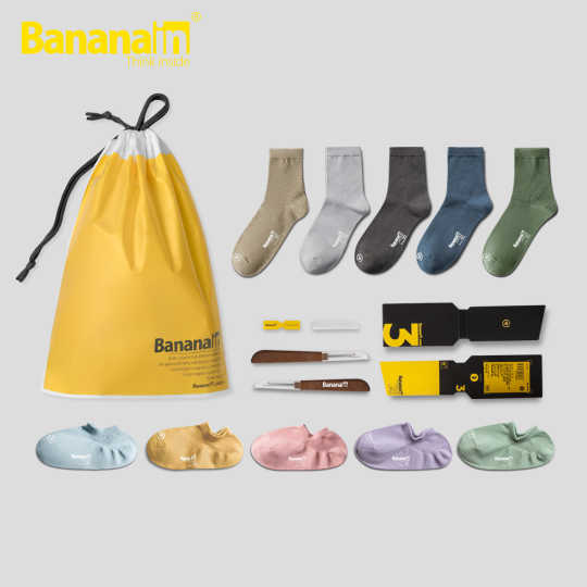 Bananain Low Cut Socks For Women 5 Pairs