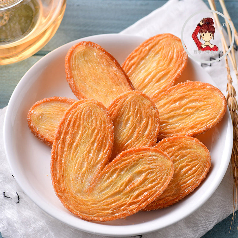 Japanese Sanritsu Sanli biscuits Genji butterfly crisp