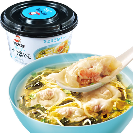 China Madam Gu Shrimp Stock Wonton Noodles 顾大嫂小馄饨