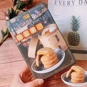 [Taiwan BEST Seller] SHJ - Salted Egg Yolk Sandwich Biscuit 85g