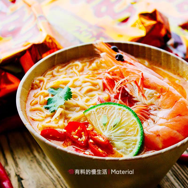 Thai MAMA Oriental Style Instant Noodles Shrimp Tom Yum Flavor 60g