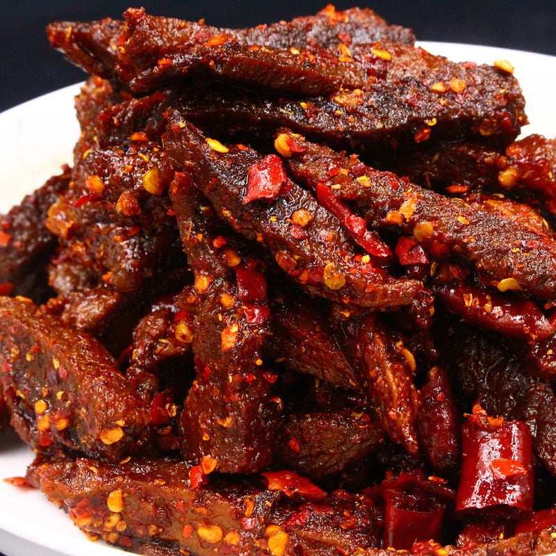 China HengDu Dried Beef Numb&Spicy 100g