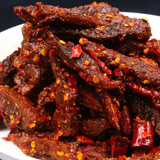 China HengDu Dried Beef Numb&Spicy 100g