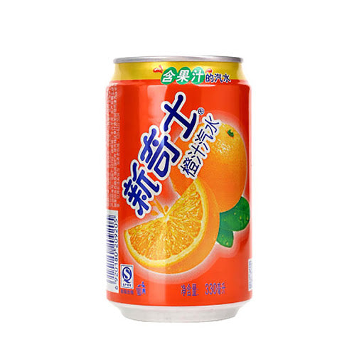 Hongkong Sunkist Orange Soda Drink 330ml