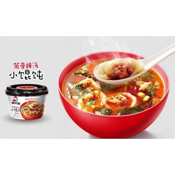 [China Recommend]Madam Gu Shrimp Stock Wonton Noodles